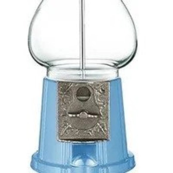 American Gumball Other - BABY BLUE 15" Classic Vintage Style Gumball Machine with Antique Style Stand